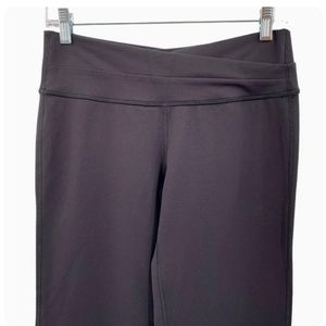 LULULEMON Black Luon Knit Boot Cut Leggings. sz 8.